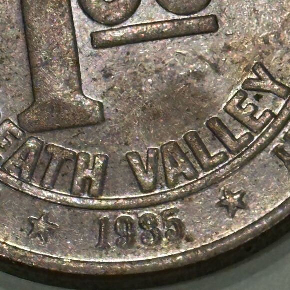 1988 STAGECOACH $1 Gaming Token Slot Beatty Nevada Vintage Stagecoach Token - Picture 9 of 12